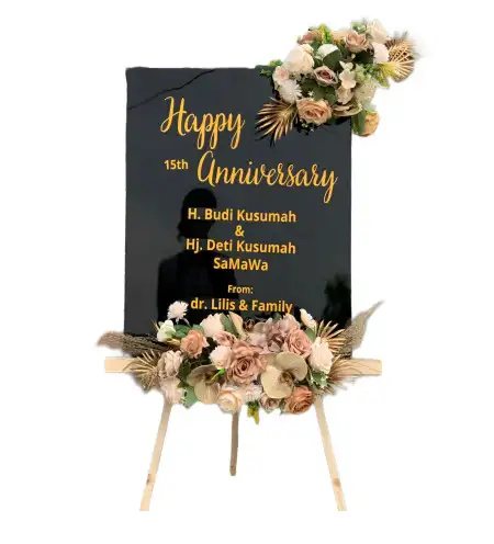 Papan Bunga Akrilik Guranteng